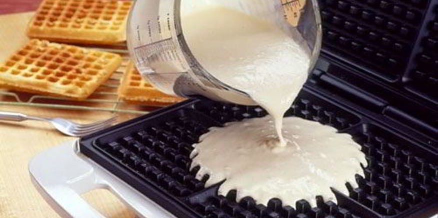 Рецепт теста на вафли в вафельнице