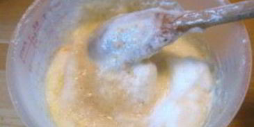 тесто на вафли в вафельнице