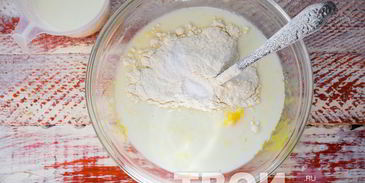 тесто на вафли