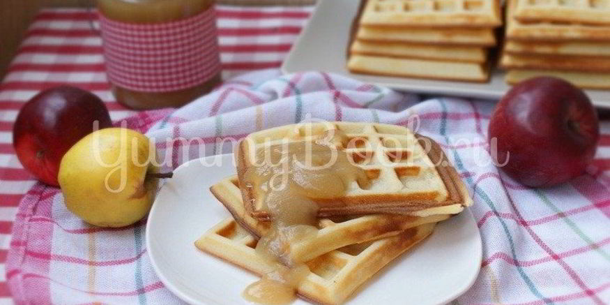 Рецепт толстых вафель гофры
