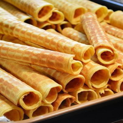 Тонкие вафли