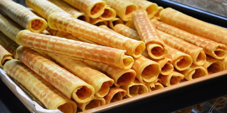 Рецепт тонких вафель