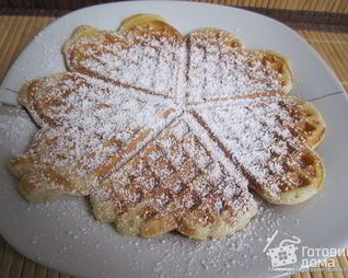 Творожные вафли