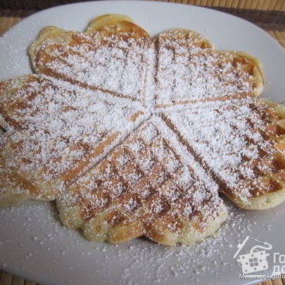 Творожные вафли