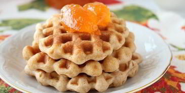 тыквенные вафли