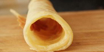 вафельные трубочки с вареным сгущенным молоком