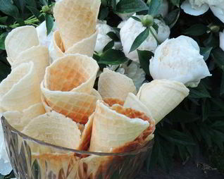 Вафли для мороженого