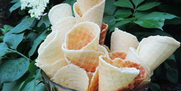 вафли для мороженого