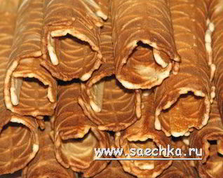 Вафли из марципана