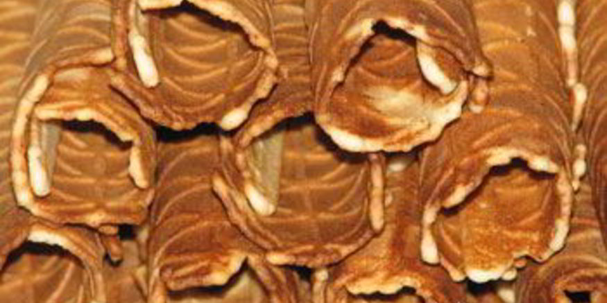 Рецепт вафель из марципана