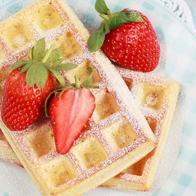 Вафли на кефире