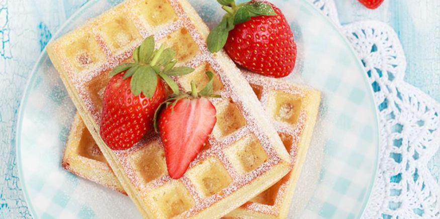 Рецепт вафель на кефире