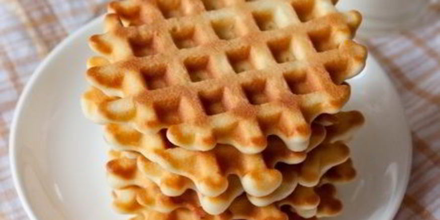 Рецепт вафель на сметане в электровафельнице