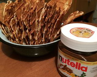 Вафли на сметане