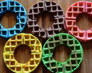 Вафли Олимпийские кольца