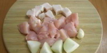 вафли с фаршем в кляре