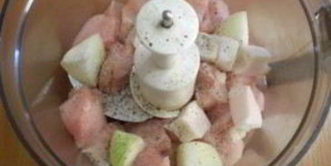 вафли с фаршем в кляре