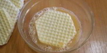 вафли с фаршем в кляре