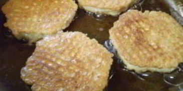 вафли с фаршем в кляре