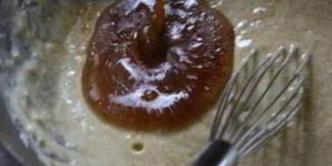 вафли с коричневым маслом