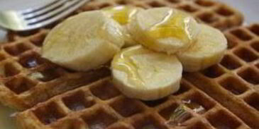 вафли с коричневым маслом