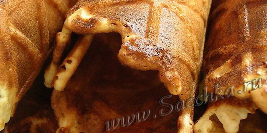 Рецепт вафель сладких