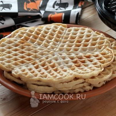 Вафли цельнозерновые