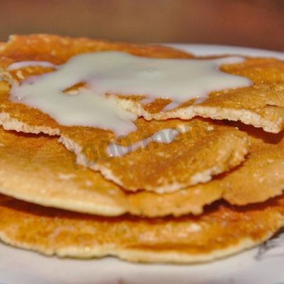 Вафли в сковороде