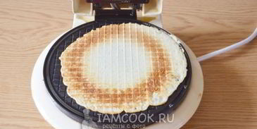вафли в электровафельнице хрустящие