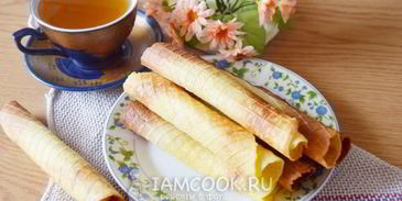 вафли в электровафельнице хрустящие