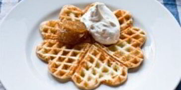 вафли в электровафельнице