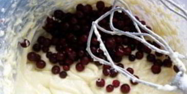 венские вафли с брусникой на кукурузной муке