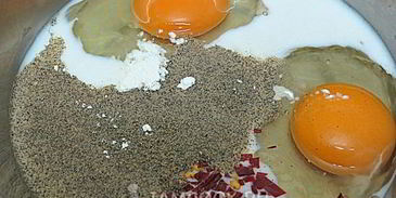 закусочные сырные вафли с болгарским перцем и зеленью