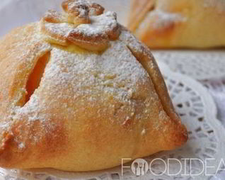 Яблоки в тесте