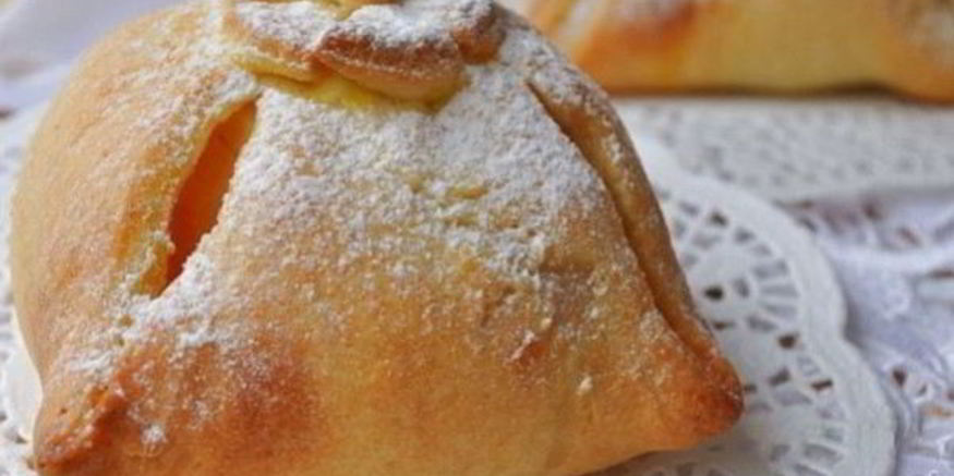 Рецепт яблок в тесте