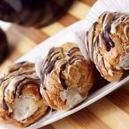 Рецепт Домашних эклеров с кремом к чаю