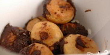 елочка из профитролей