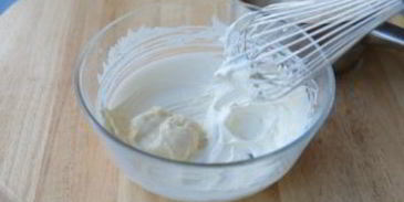 крем для профитролей