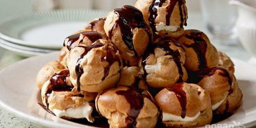 Рецепт крема дли эклерова со сгущенкого