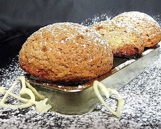 Новогодние профитроли-крамбл