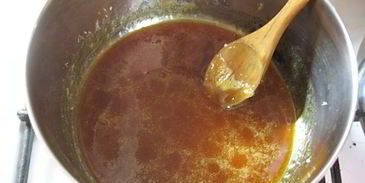 новогодние профитроли-крамбл