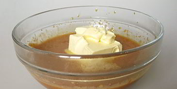 новогодние профитроли-крамбл