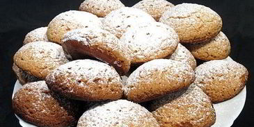 новогодние профитроли-крамбл