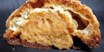 новогодние профитроли-крамбл