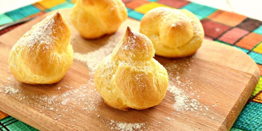 Рецепт профитролей без начинки