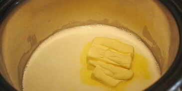 профитроли из льняной муки с яблочно-карамельным муссом