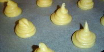 профитроли с красной рыбой