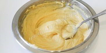 профитроли с сырной начинкой и форелью