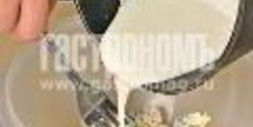 профитроли с сырным кремом