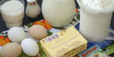 профитроли с заварным кремом